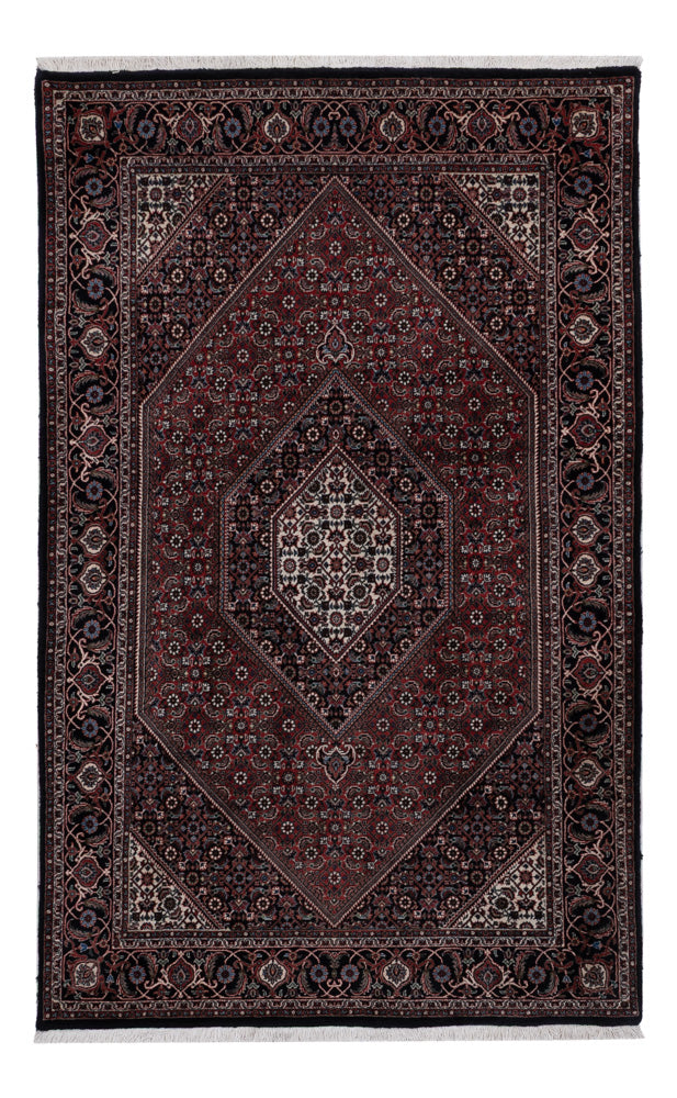 Dywan perski - Bijar - 200 x 130 cm - ciemny beż
