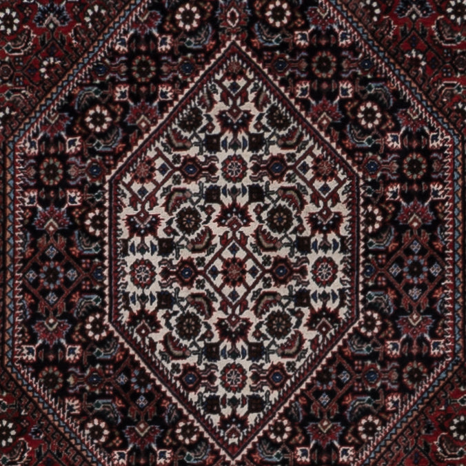 Dywan perski - Bijar - 200 x 130 cm - ciemny beż