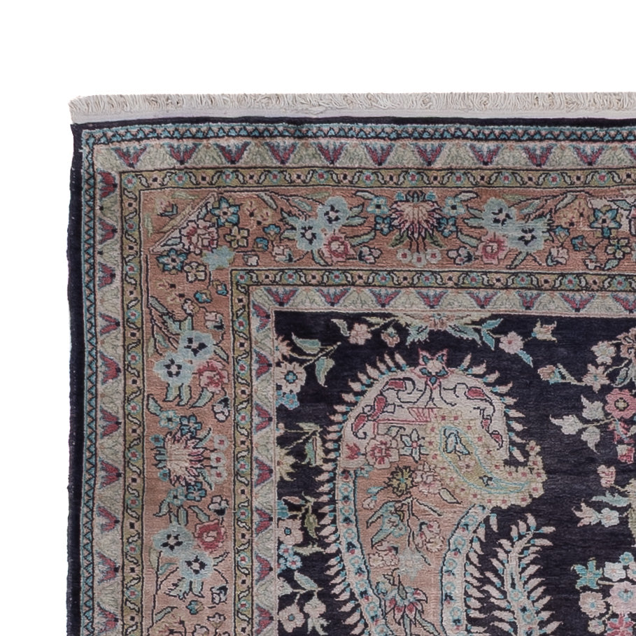 Jedwabny dywan - Kashmir Silk - 178 x 123 cm - beżowy