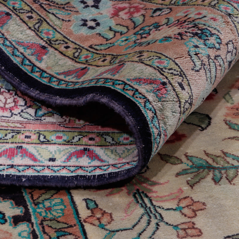 Jedwabny dywan - Kashmir Silk - 178 x 123 cm - beżowy