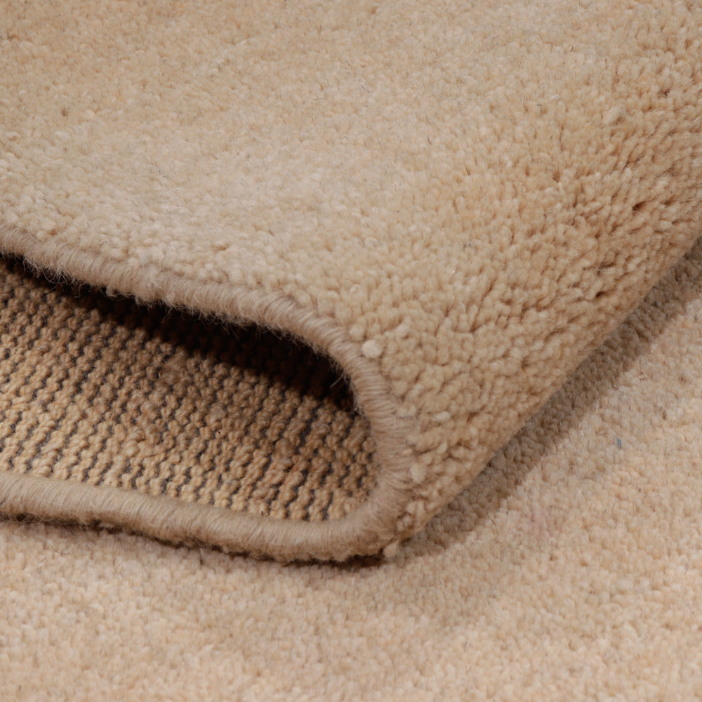 Dywan Gabbeh - perski - 198 x 145 cm - beżowy