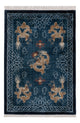 Chiński jedwab Dywan 187x123cm - Dywan orientalny