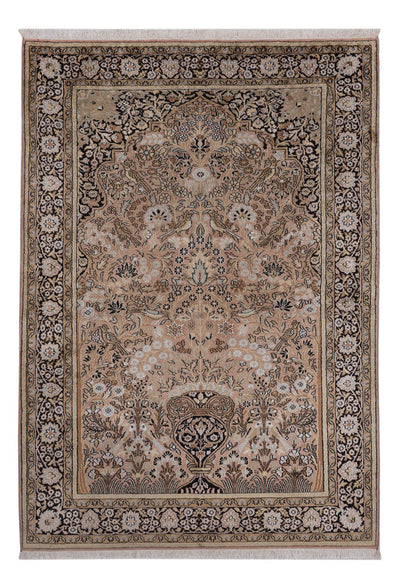 Jedwab kaszmirski Dywan 126x188cm - Dywan orientalny