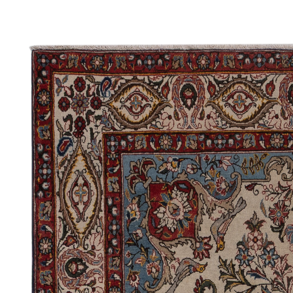Dywan perski - Isfahan - Premium - 225 x 135 cm - beżowy