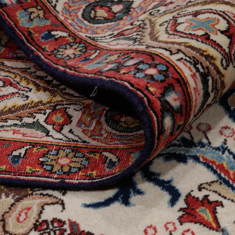 Dywan perski - Isfahan - Premium - 225 x 135 cm - beżowy