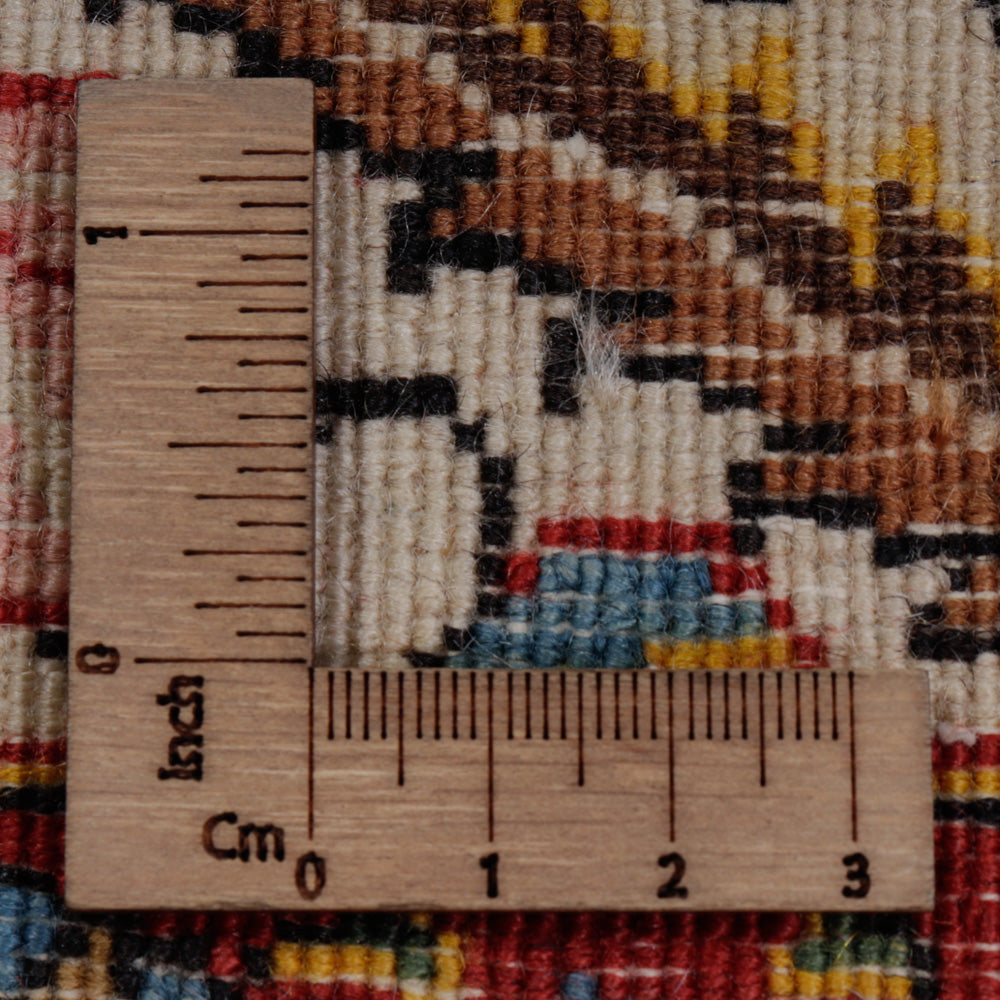 Dywan perski - Isfahan - Premium - 225 x 135 cm - beżowy