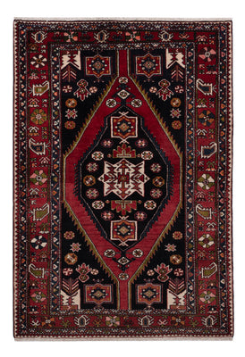 Perski dywan - Nomadyczny - 202 x 136 cm - ciemnoniebieski