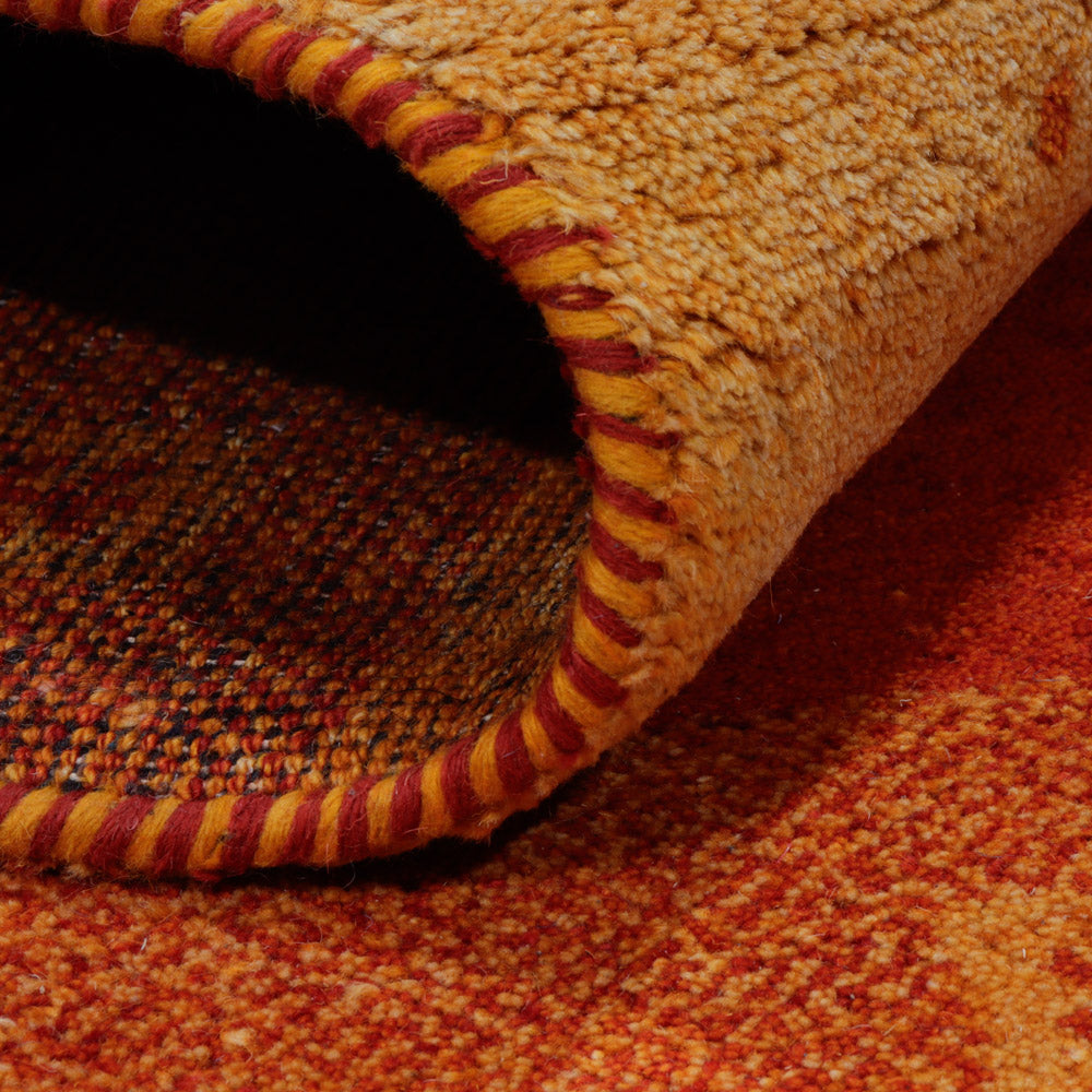 Dywan Gabbeh - perski - 241 x 171 cm - wielokolorowy