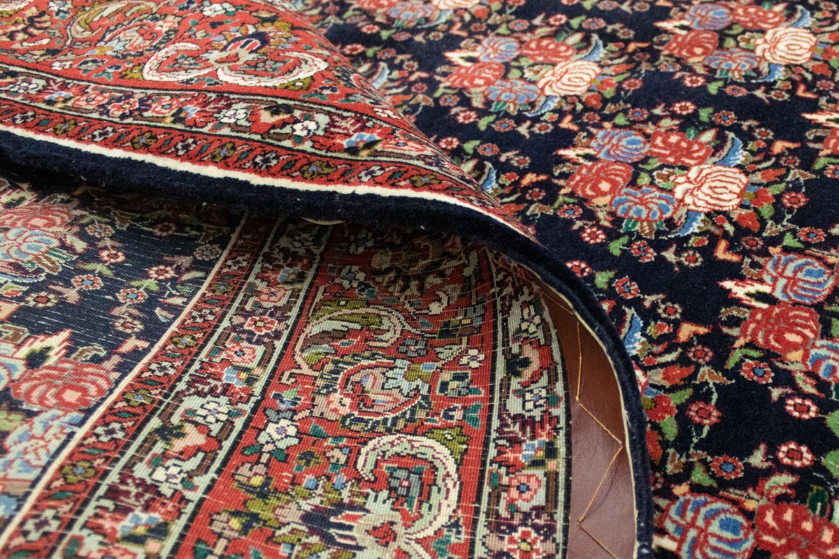 Dywan perski - Bijar - 265 x 205 cm - niebieski