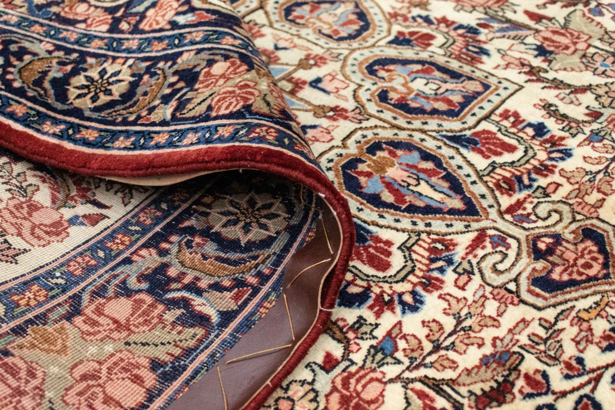 Dywan perski - Bijar - 197 x 140 cm - niebieski