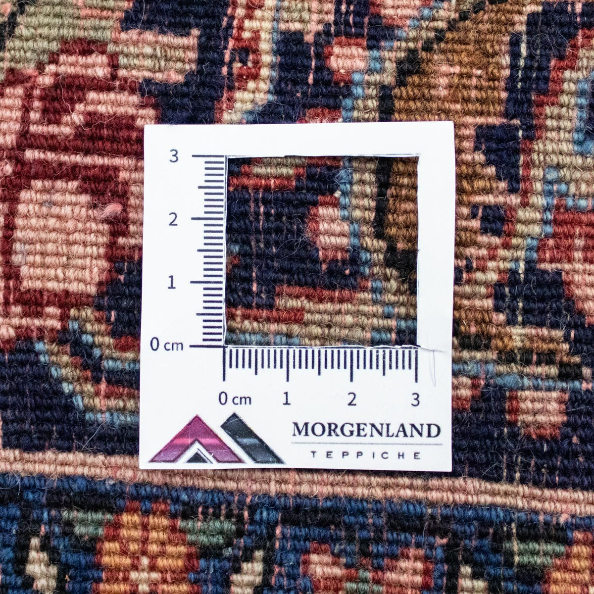 Dywan perski - Bijar - 197 x 140 cm - niebieski