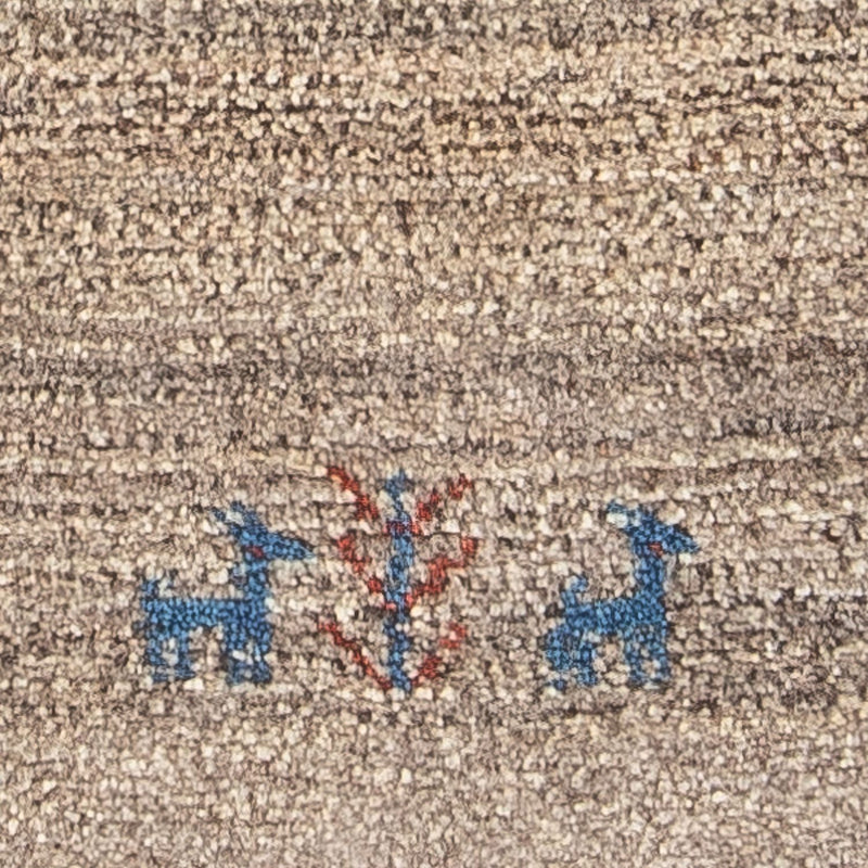 Dywan Gabbeh - perski - 86 x 57 cm - natura