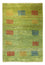 Dywan Gabbeh - perski - 88 x 57 cm - zielona