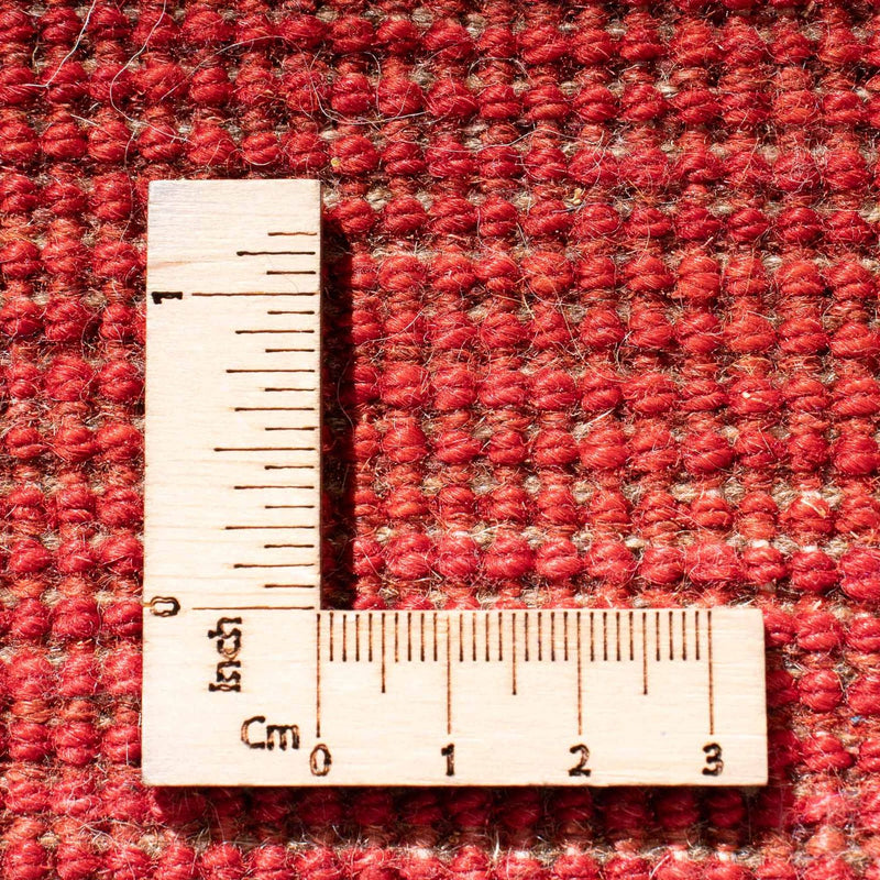 Dywan Gabbeh - perski - 91 x 60 cm - czerwony