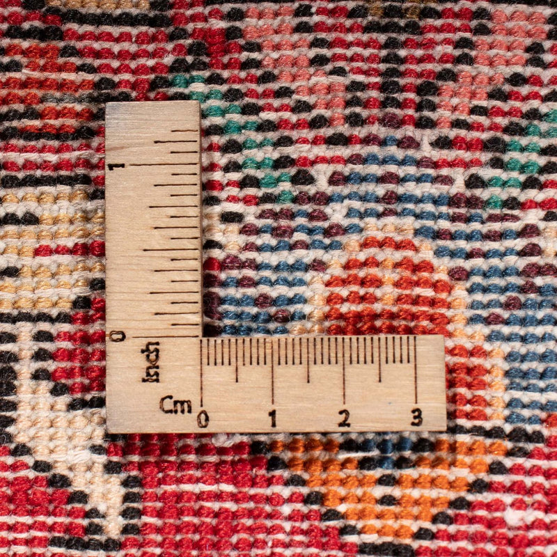 Perski dywan - Nomadyczny - 81 x 63 cm - czerwony