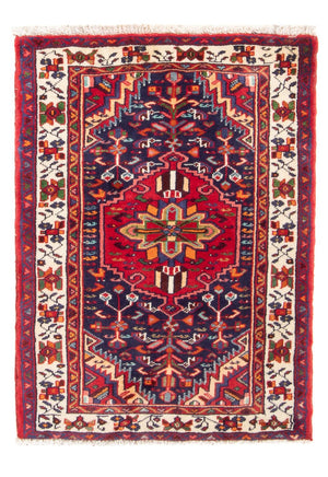 Perski dywan - Nomadyczny - 88 x 62 cm - ciemnoniebieski