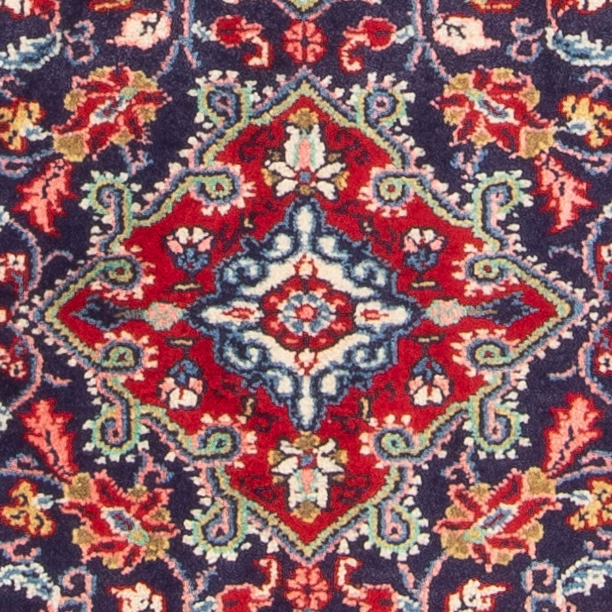 Dywan perski - Klasyczny - 88 x 70 cm - ciemnoniebieski