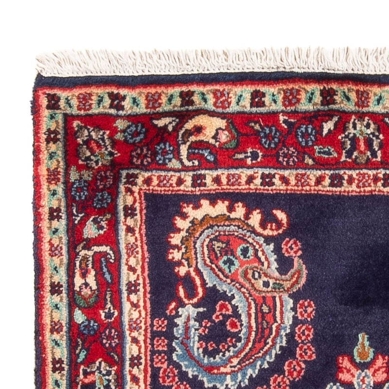 Dywan perski - Klasyczny - 96 x 66 cm - ciemnoniebieski