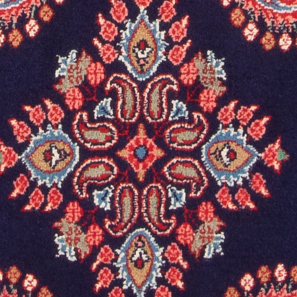 Dywan perski - Klasyczny - 103 x 65 cm - ciemnoniebieski