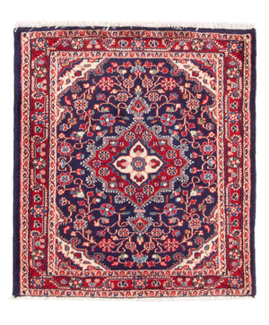 Perski dywan - Nomadyczny - 88 x 69 cm - ciemnoniebieski