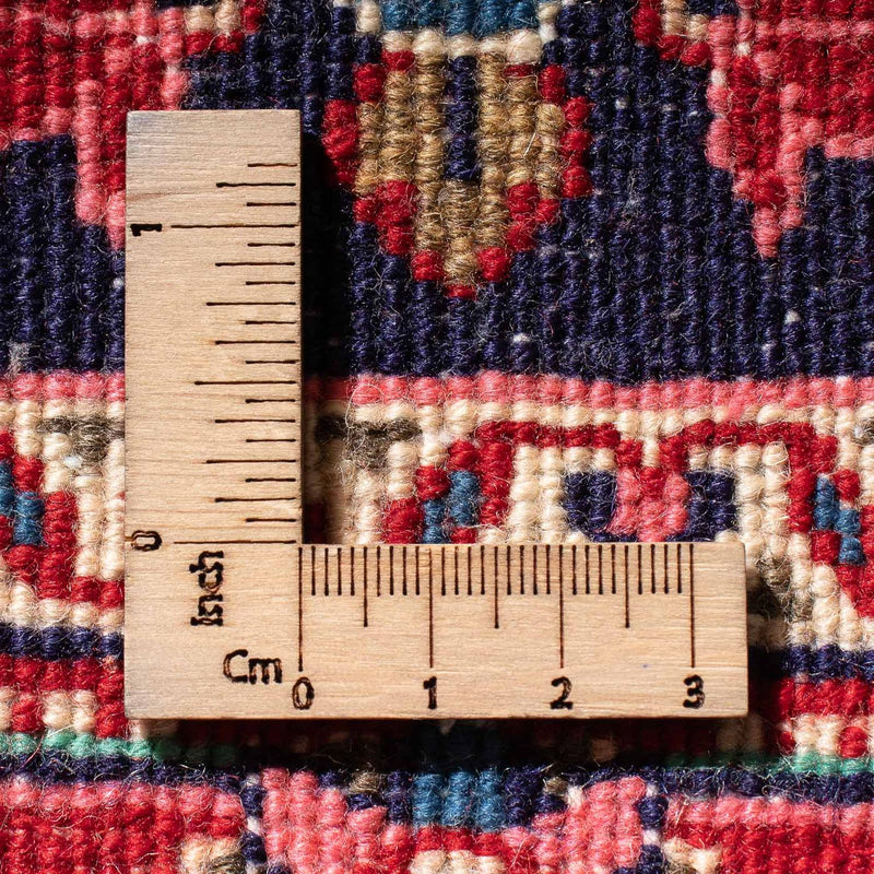 Perski dywan - Nomadyczny - 88 x 69 cm - ciemnoniebieski