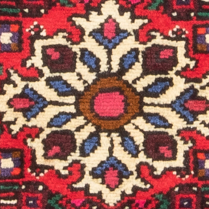 Perski dywan - Nomadyczny - 98 x 68 cm - czerwony