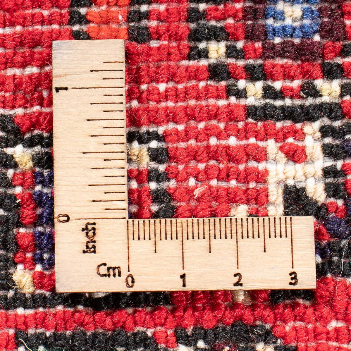 Perski dywan - Nomadyczny - 98 x 68 cm - czerwony