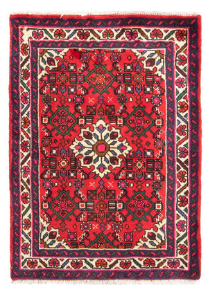 Perski dywan - Nomadyczny - 100 x 70 cm - czerwony