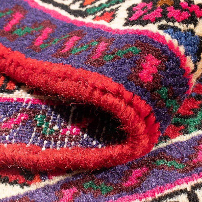 Perski dywan - Nomadyczny - 100 x 70 cm - czerwony