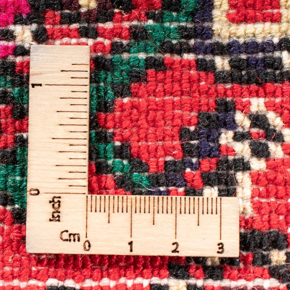 Perski dywan - Nomadyczny - 100 x 70 cm - czerwony