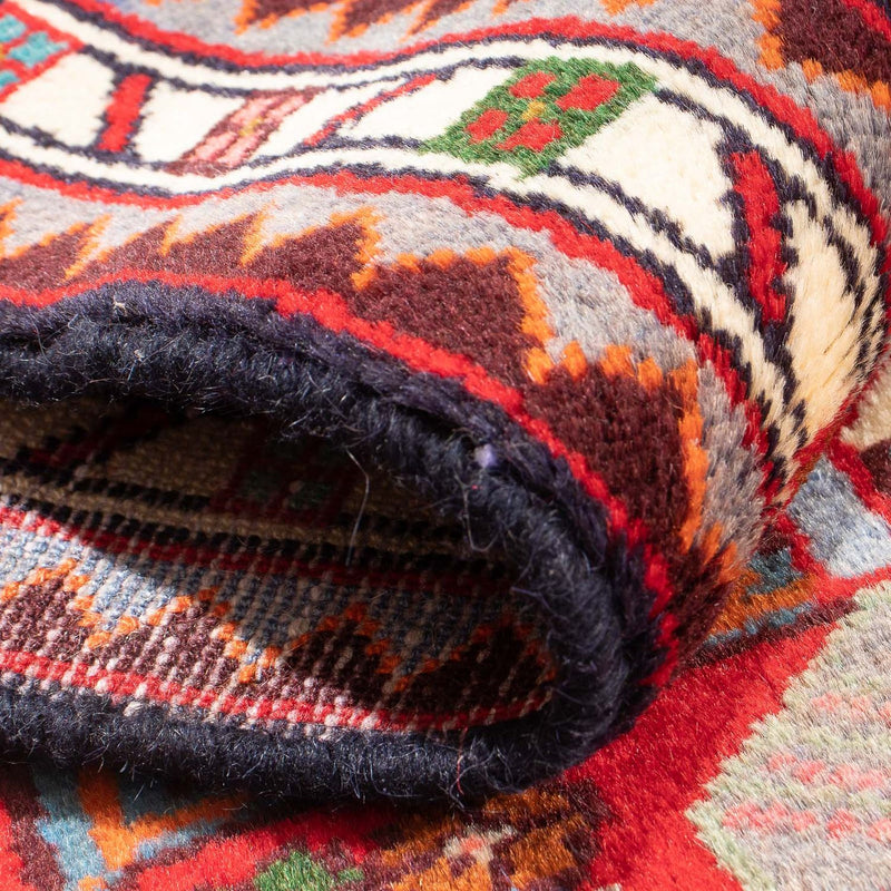 Perski dywan - Nomadyczny - 98 x 64 cm - czerwony