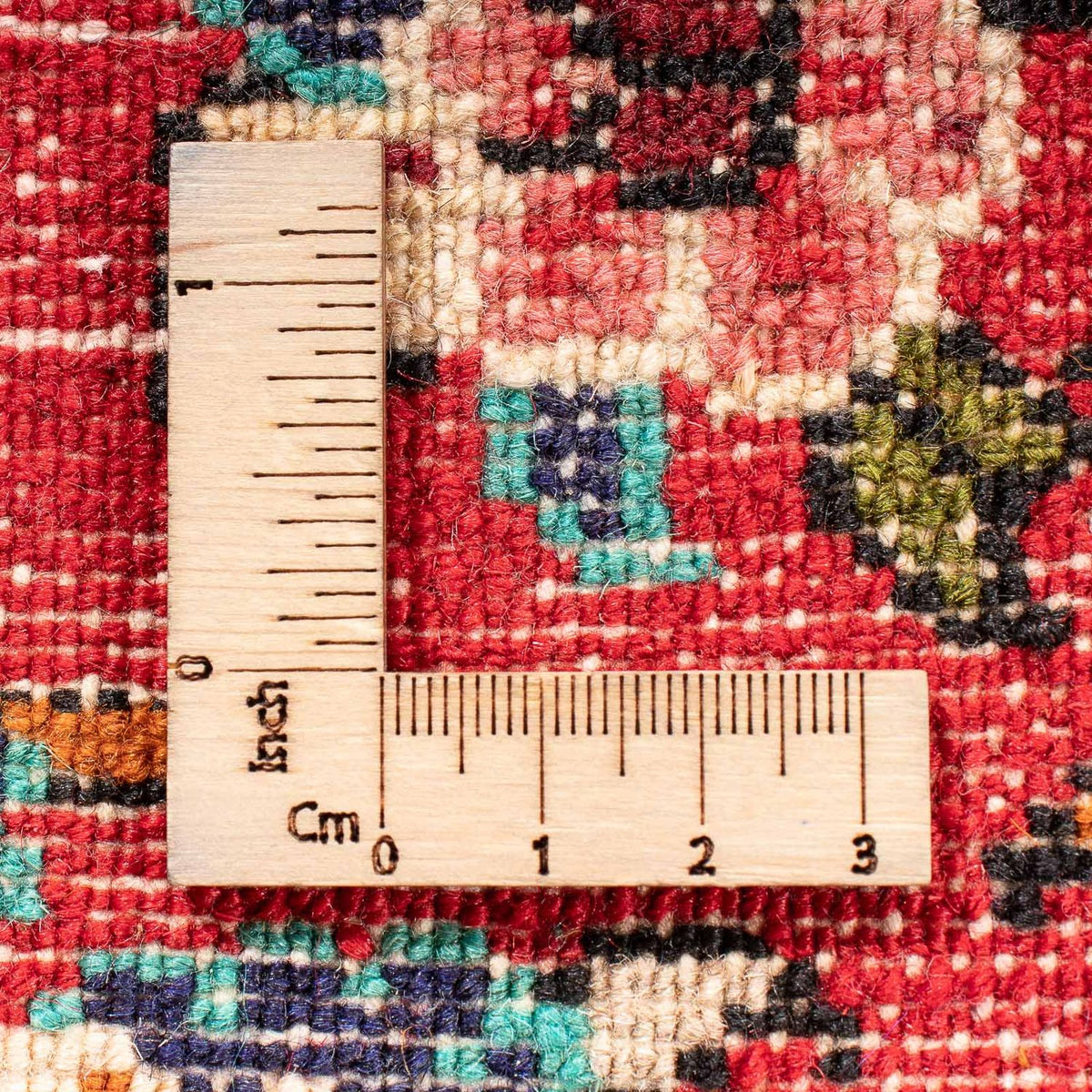 Perski dywan - Nomadyczny - 95 x 72 cm - czerwony