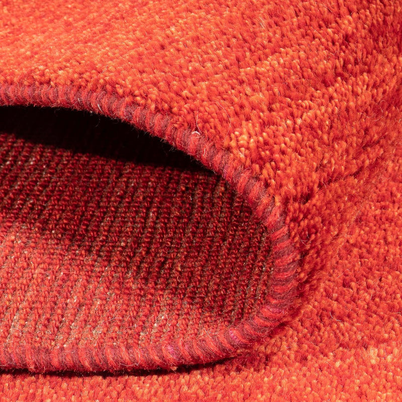 Dywan Gabbeh - perski - 149 x 101 cm - czerwony