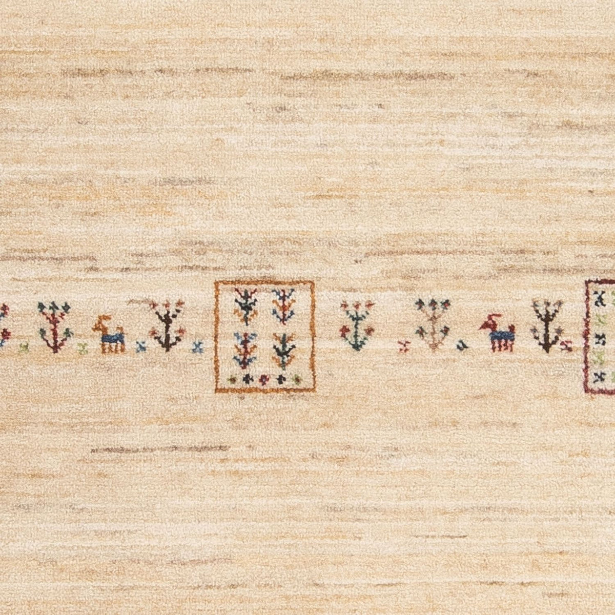 Dywan Gabbeh - Loribaft Perski - 159 x 100 cm - beżowy