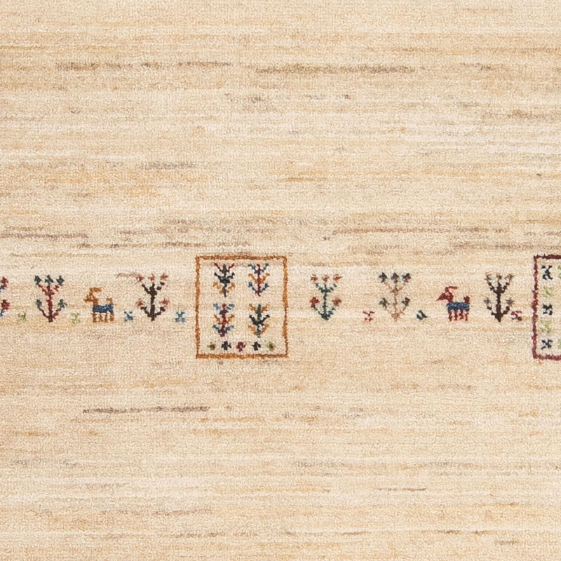 Dywan Gabbeh - Loribaft Perski - 159 x 100 cm - beżowy