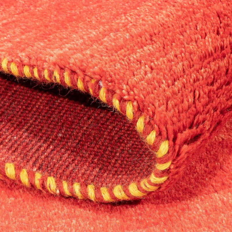 Dywan Gabbeh - perski - 148 x 98 cm - czerwony