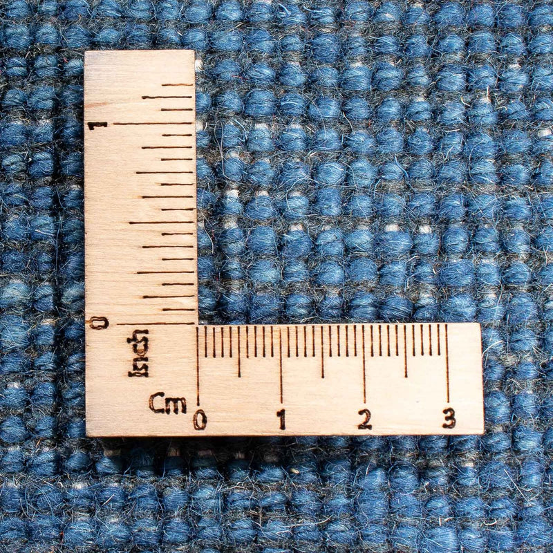 Dywan Gabbeh - perski - 145 x 106 cm - niebieski