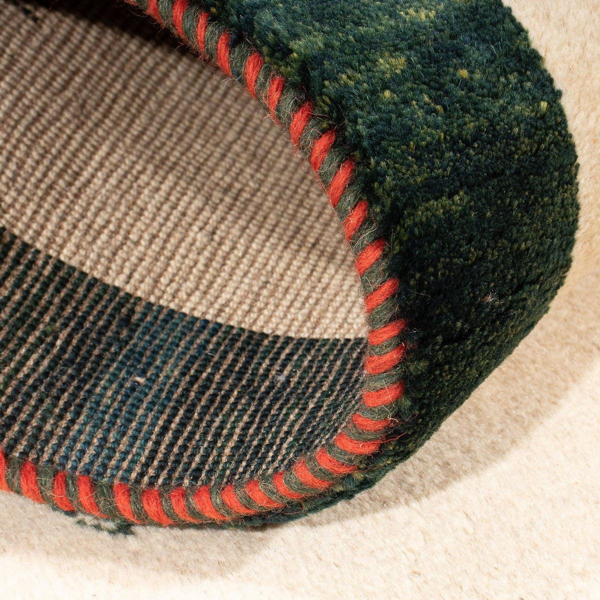 Dywan Gabbeh - perski - 152 x 100 cm - wielokolorowy