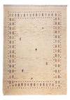 Loribaft Dywan 110x158cm - Perserteppich Wollteppich - Prostokątny / Natura / 110 x 158 cm Prostokątny