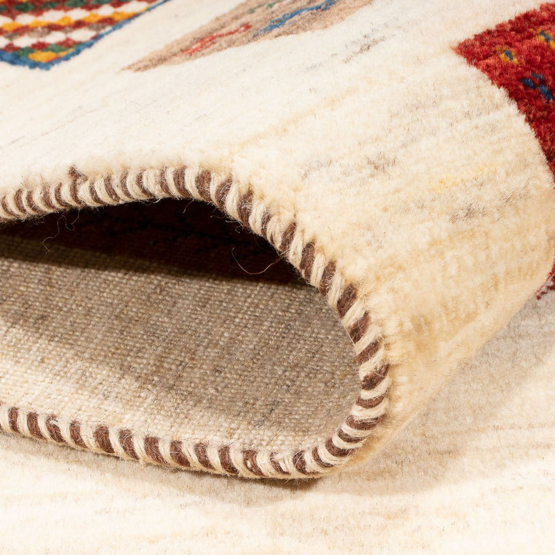 Dywan Gabbeh - Loribaft Perski - 175 x 122 cm - wielokolorowy