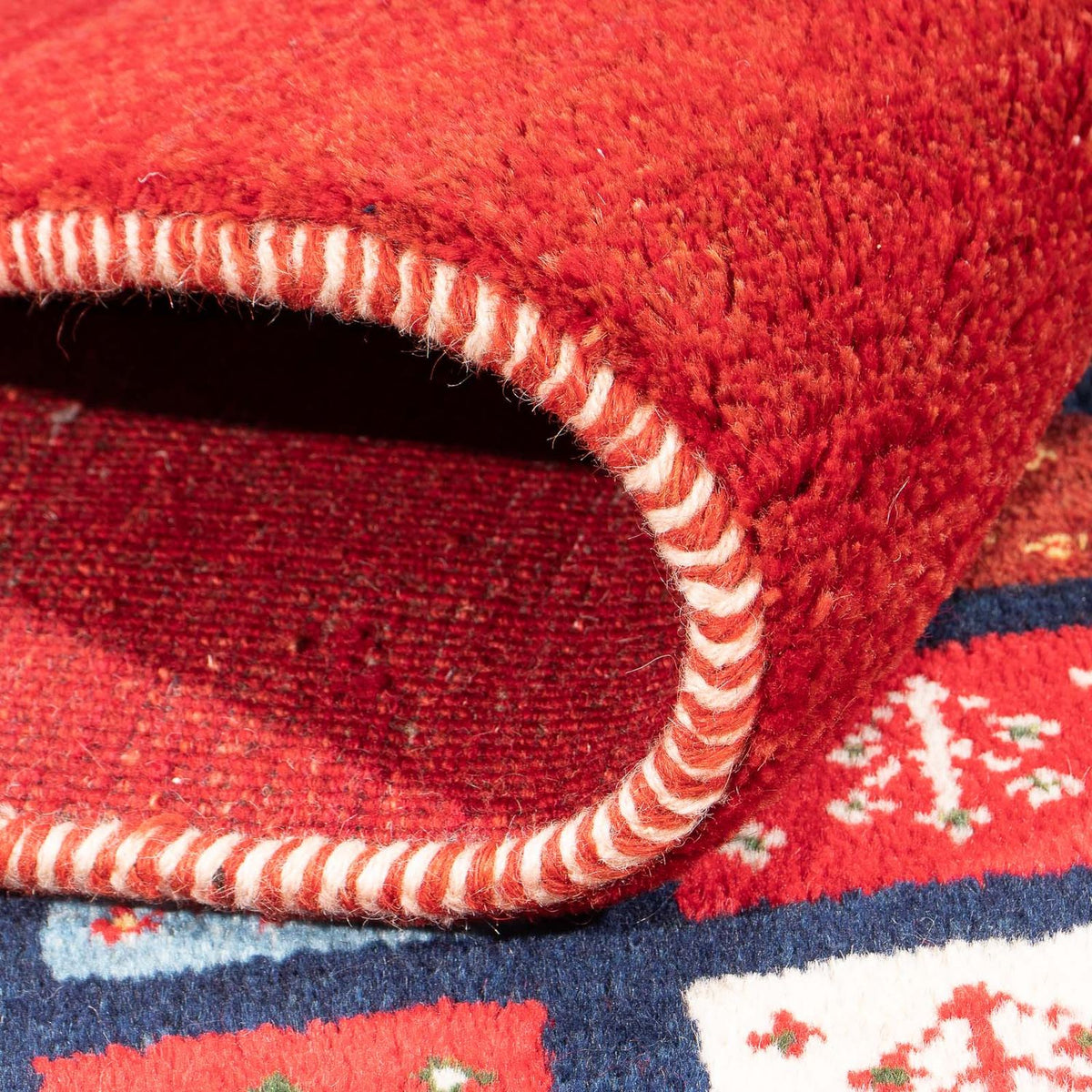 Dywan Gabbeh - perski - 185 x 125 cm - wielokolorowy