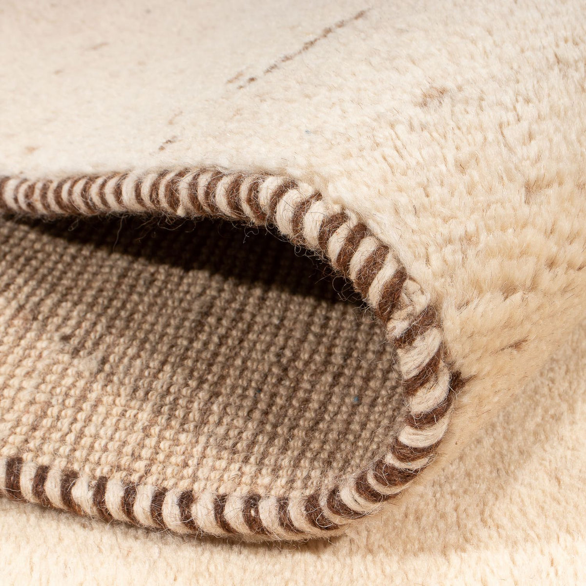 Dywan Gabbeh - perski - 195 x 150 cm - beżowy