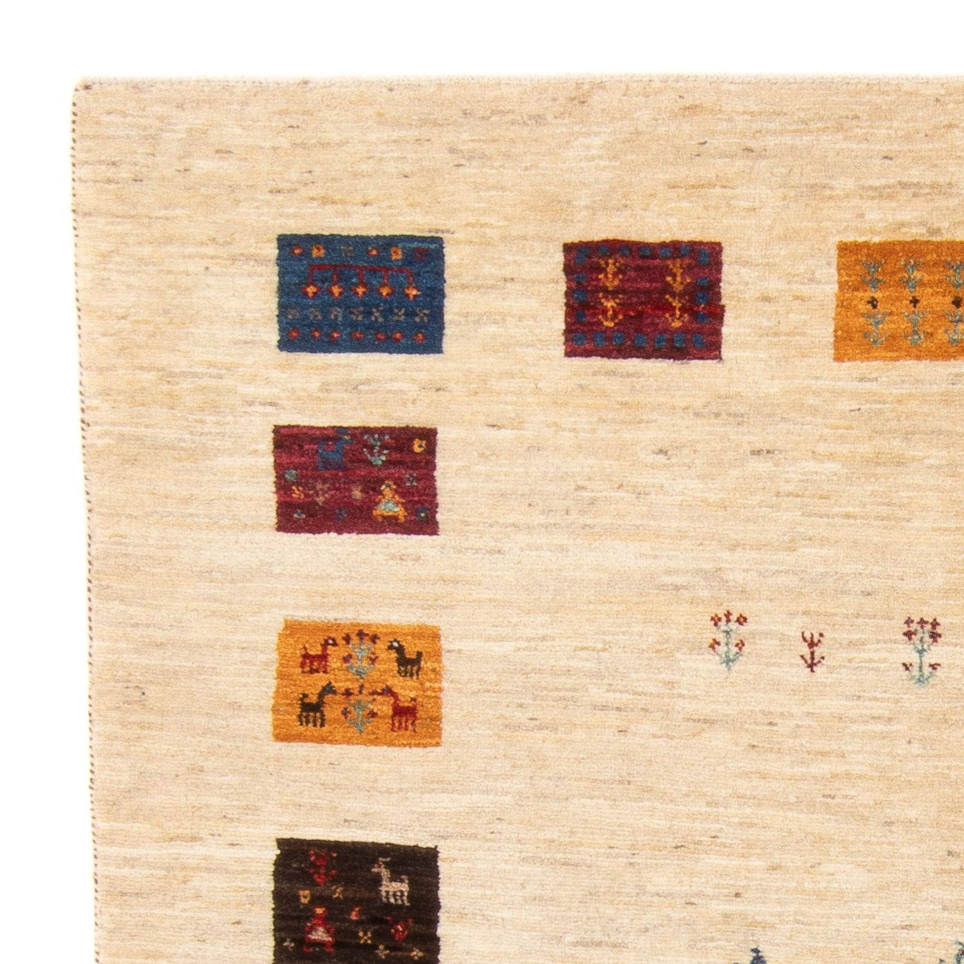 Loribaft Dywan 194x151cm - Perserteppich Wollteppich