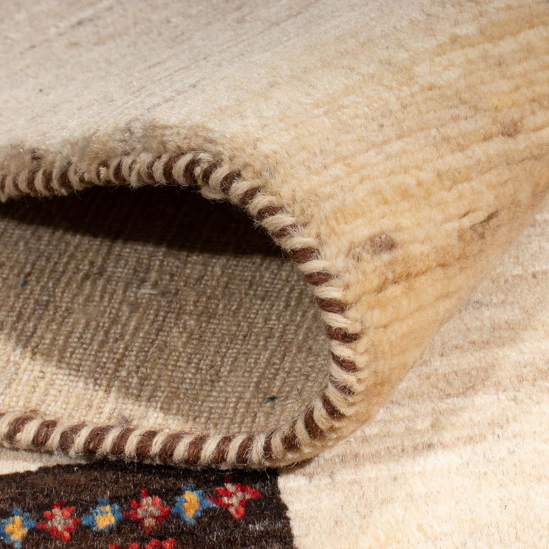 Dywan Gabbeh - Loribaft Perski - 194 x 151 cm - wielokolorowy