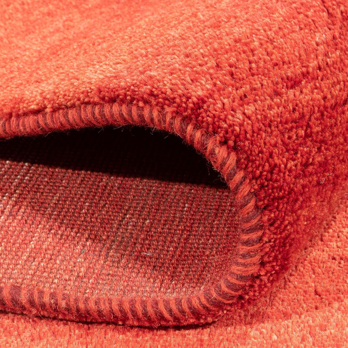 Dywan Gabbeh - perski - 202 x 153 cm - czerwony