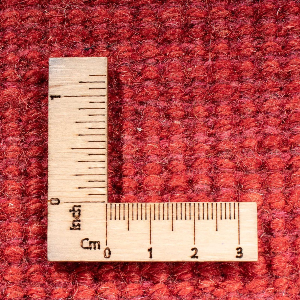 Dywan Gabbeh - perski - 196 x 145 cm - czerwony