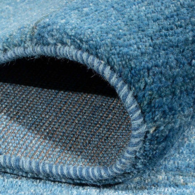 Dywan Gabbeh - perski - 239 x 170 cm - niebieski