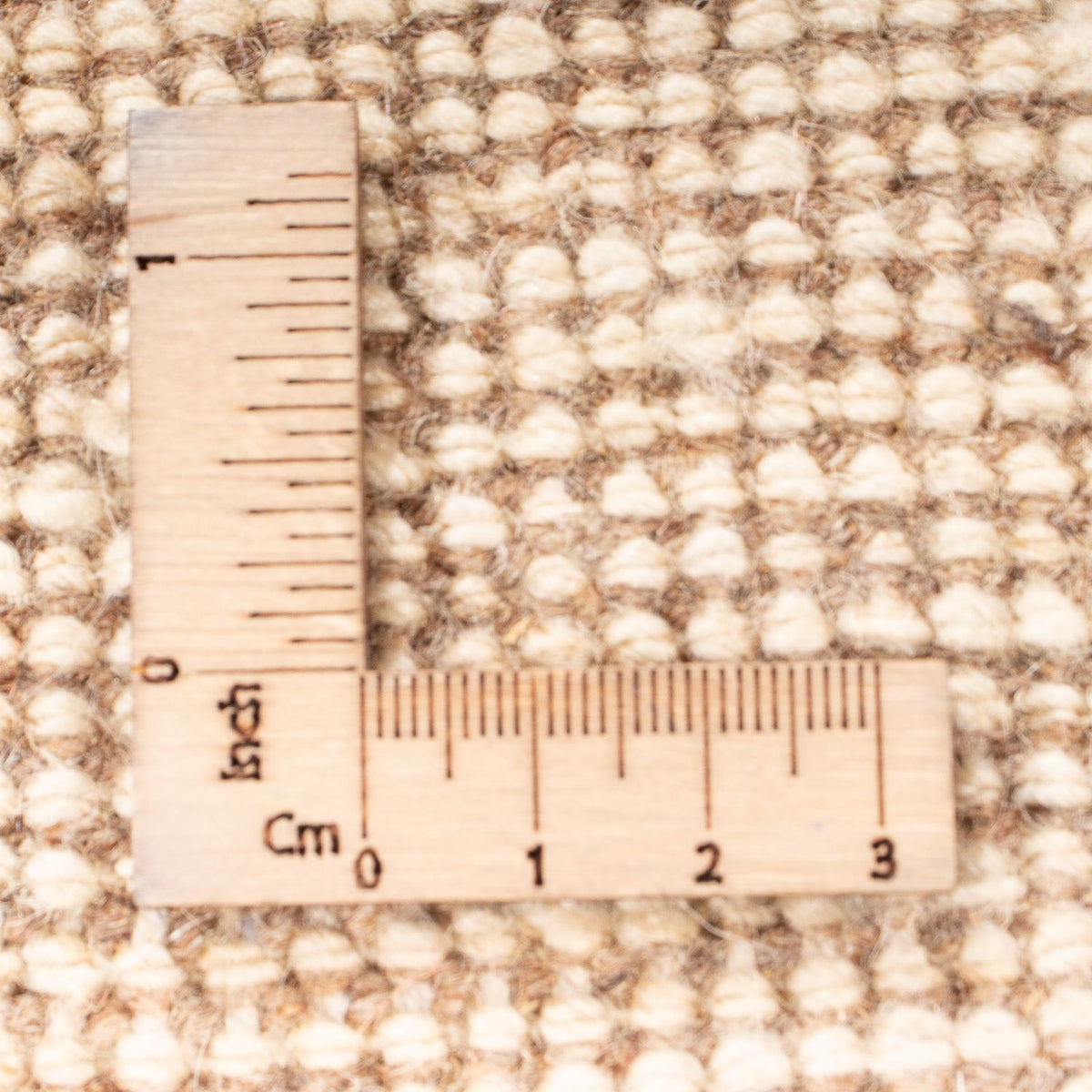 Dywan Gabbeh - perski - 246 x 180 cm - beżowy