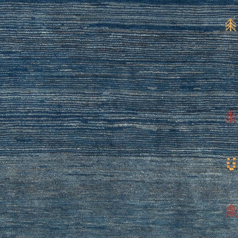 Dywan Gabbeh - perski - 295 x 210 cm - niebieski