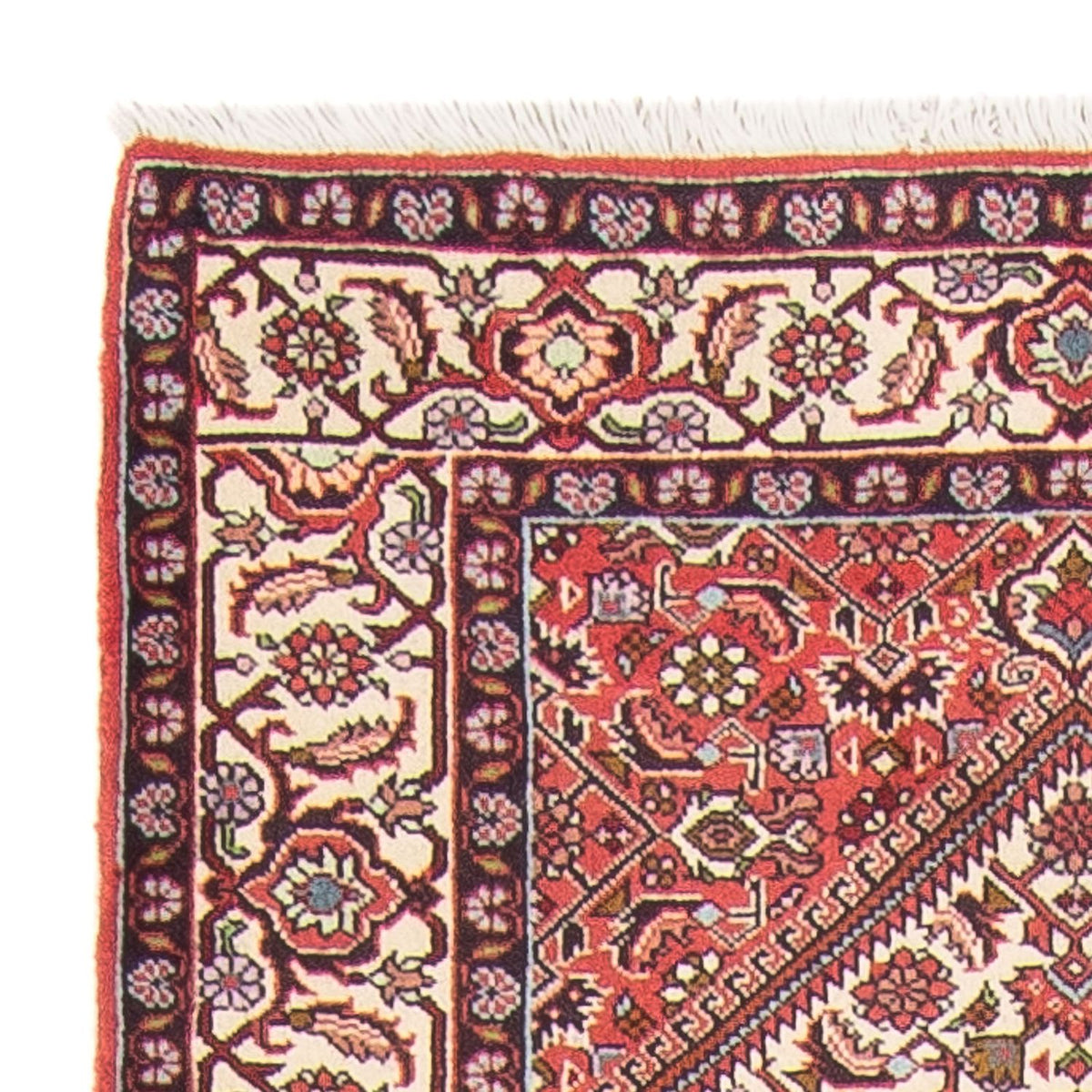 Biegacz Perski dywan - Bijar - Royal - 270 x 82 cm - czerwony